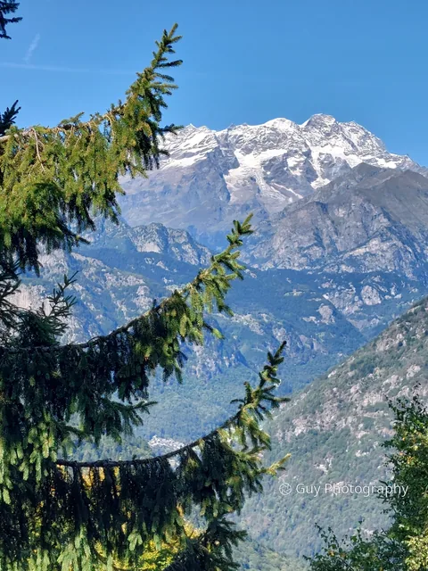 Snow on the peak